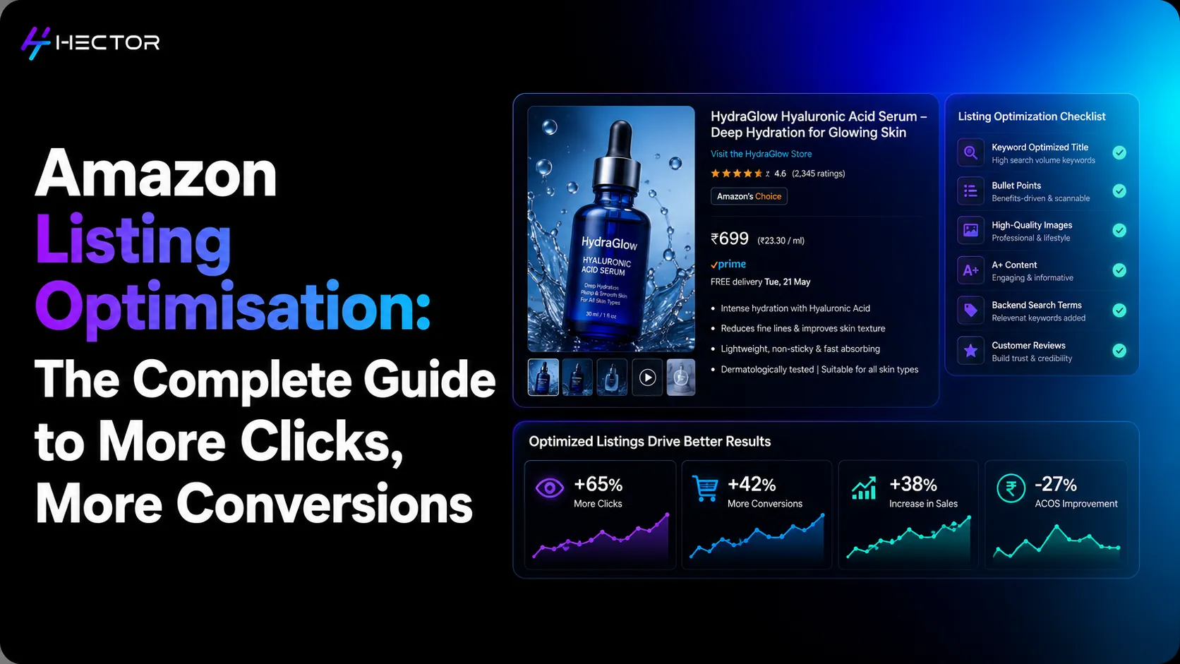 Amazon Listing Optimisation: The Complete Guide to More Clicks, More Conversions